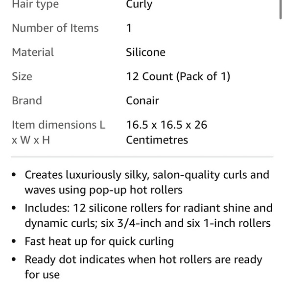 INFINITIPRO by CONAIR Secret Curl hot rollers - Picture 7 of 8